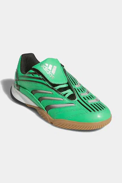 Кроссовки детские Predator Sala Adidas Originals, зеленый — фото 2
