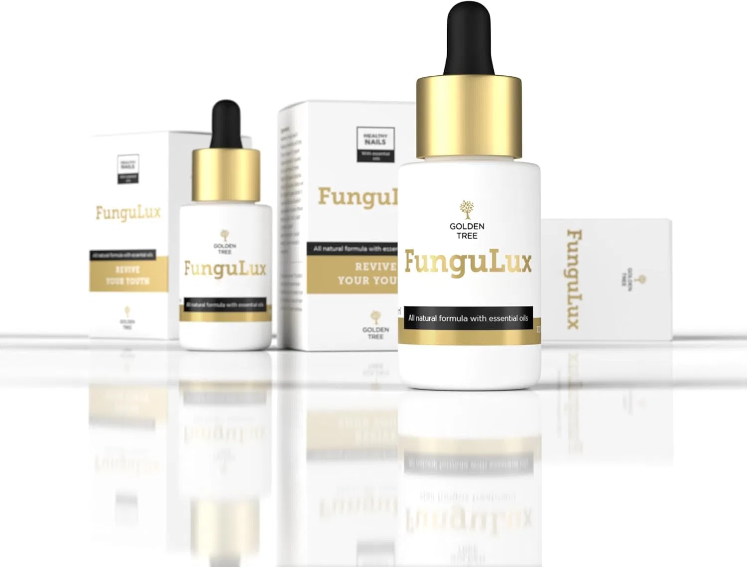 Гель для ухода за ногтями FunguLux Essential Oil от Golden Tree Golden Tree