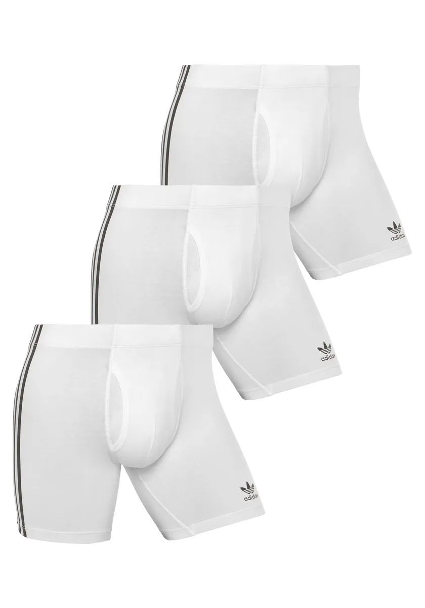 

Плавки Adidas Originals Comfort Flex Cotton (3 шт. в упаковке), с ширинкой, белый