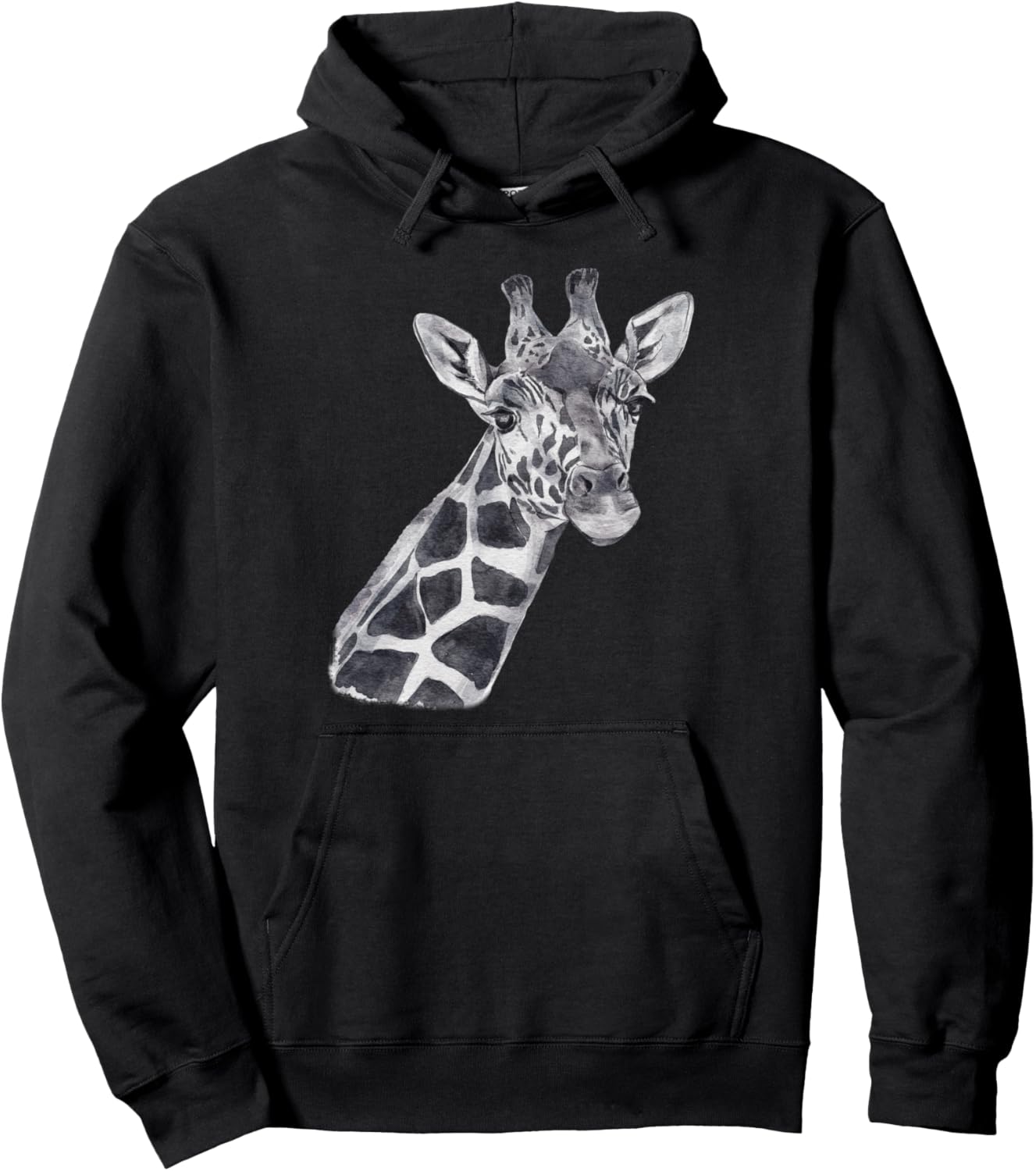 

Толстовка с принтом жирафа в черно-белом стиле, акварельная иллюстрация животного Kirin Gifts Nyc, Черный, Толстовка с принтом жирафа в черно-белом стиле, акварельная иллюстрация животного Kirin Gifts Nyc