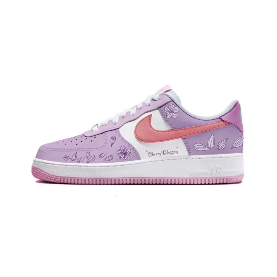 

Кроссовки Nike Air Force 1 Skateboarding Shoes Men Low-top White, цвет Light Lavender