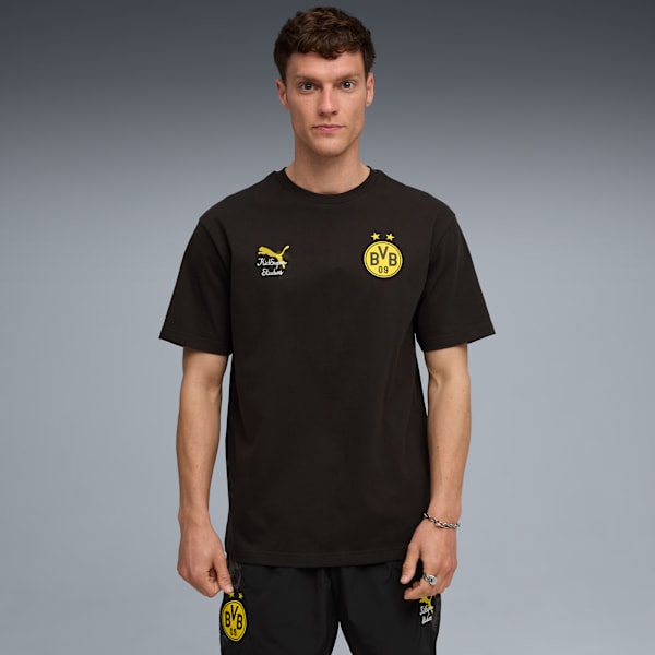 

Мужская футбольная футболка Puma X Kidsuper Borussia Dortmund, черный