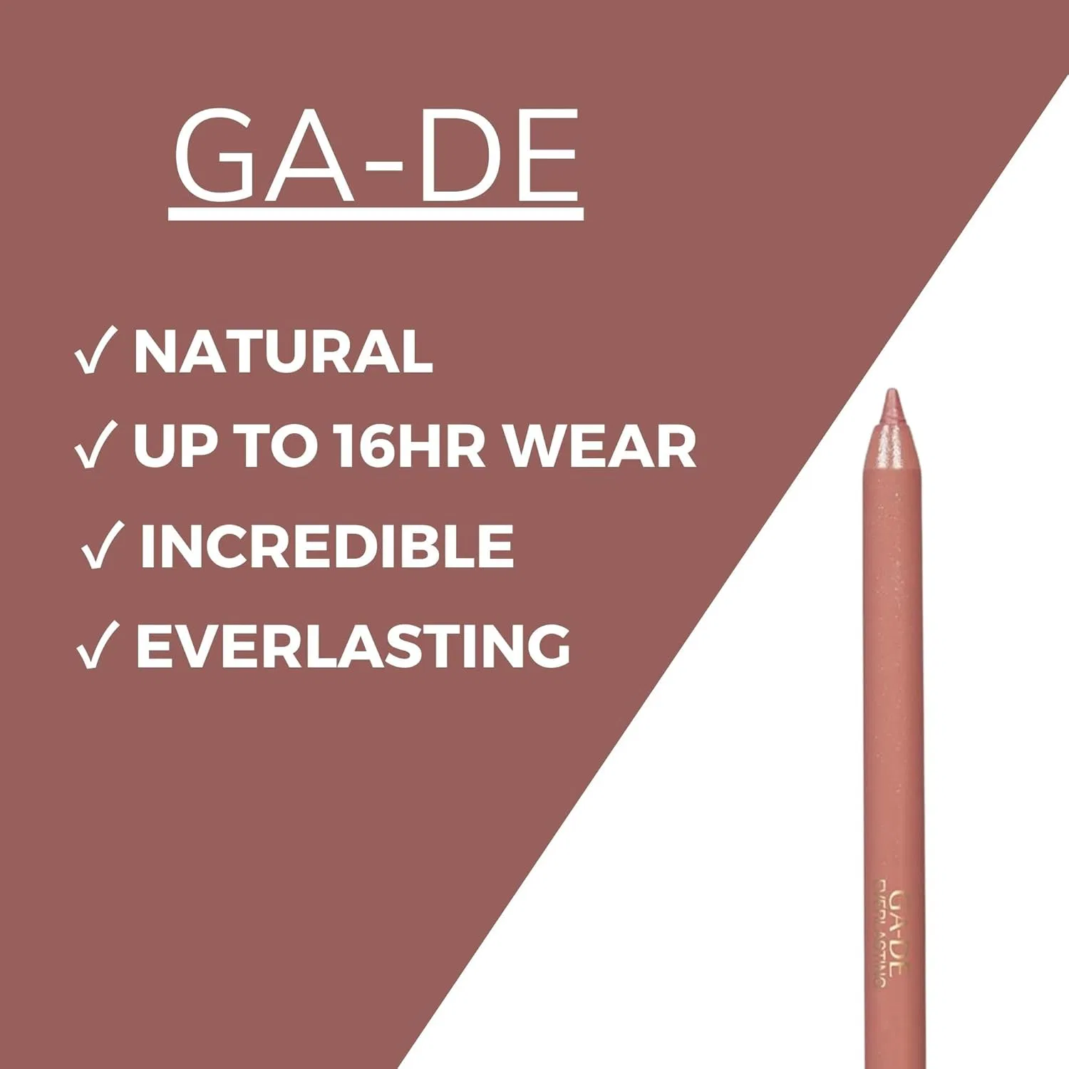 Карандаш для губ GA-DE Everlasting Lip Liner 83, 0.3 г, розовый — фото 3
