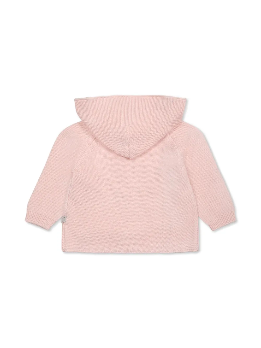 Худи с цветочной аппликацией Stella McCartney Kids, розовый — фото 2
