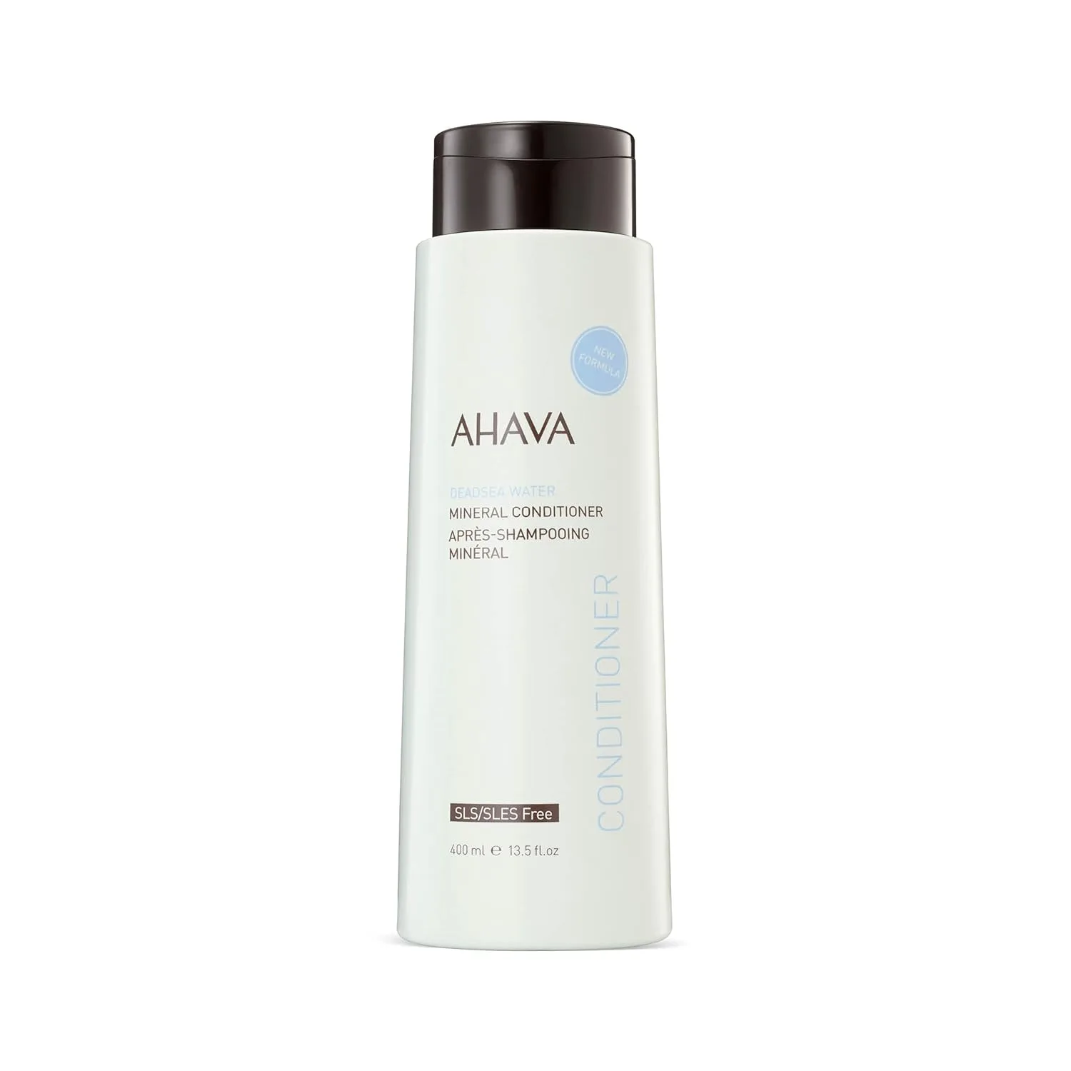AHAVA Dead Sea Mineral Conditioner - нежный кондиционер для всех типов волос, смягчает, придает блеск, увлажняет и питает, обогащен Osmoter, календулой и алоэ вера, 400 мл