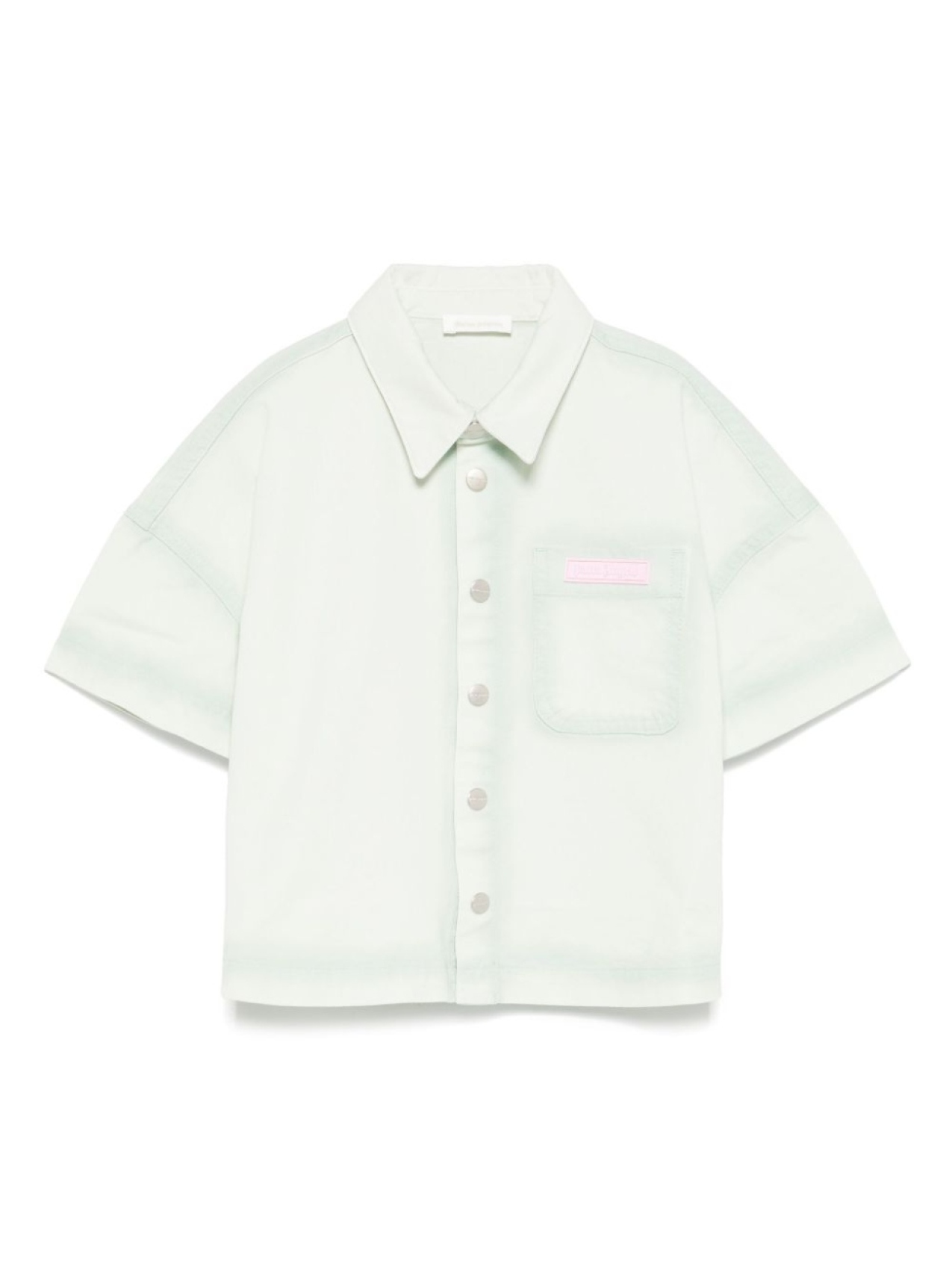 

Palm Angels Kids рубашка с логотипом, зеленый