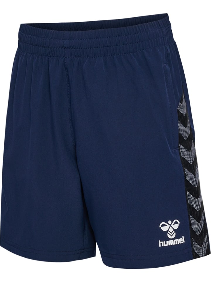

Детские шорты "Hmlauthentic Woven Shorts Kids" синего цвета Hummel