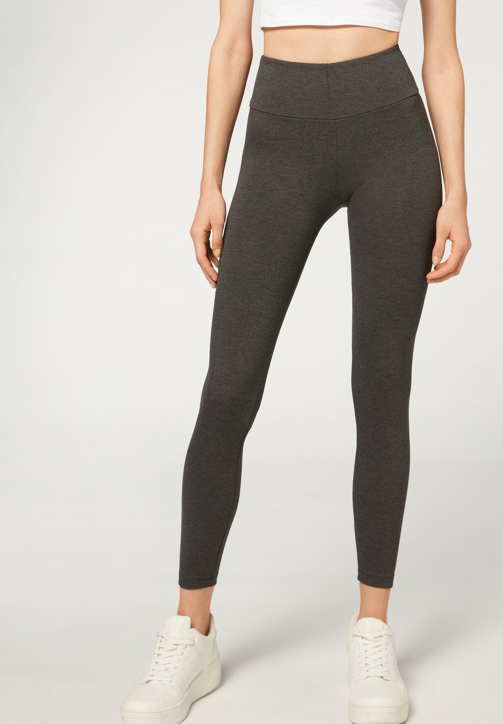 

Леггинсы TOTAL SHAPING Calzedonia, цвет grigio melange