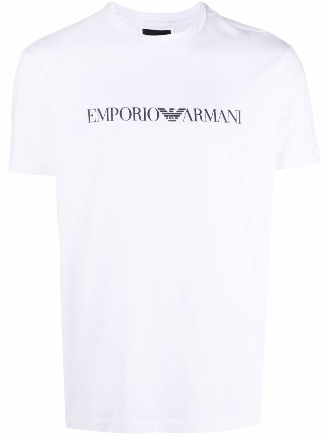 

Emporio Armani футболка с логотипом, белый