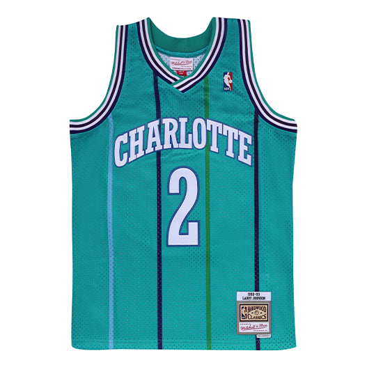 

Баскетбольное джерси Mitchell & Ness NBA Swingman Jersey 'Charlotte Hornets - Larry Johnson 1992/93'