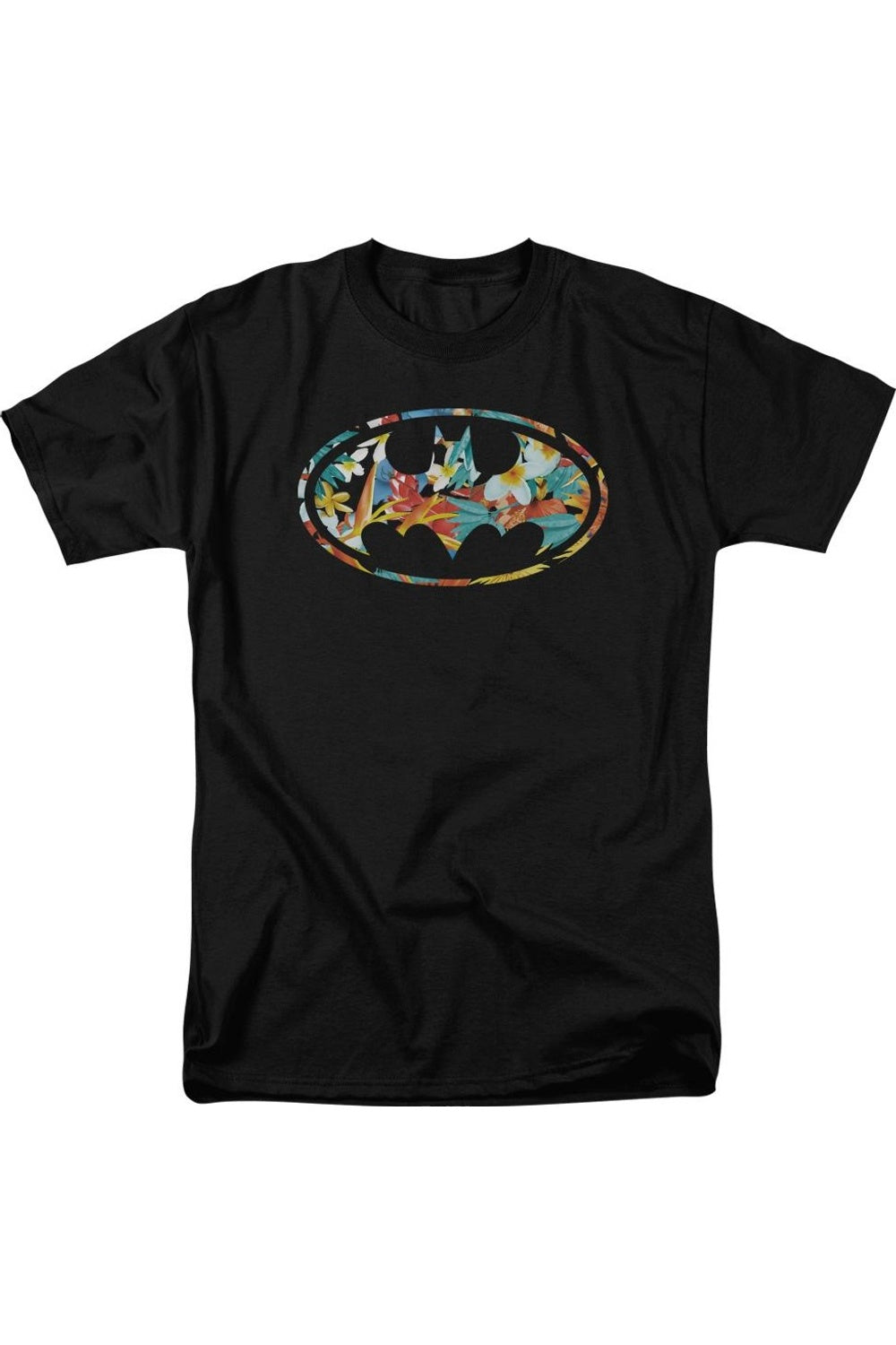 

Футболка Batman Hawaiian Bat с коротким рукавом для взрослых Gildan, черный