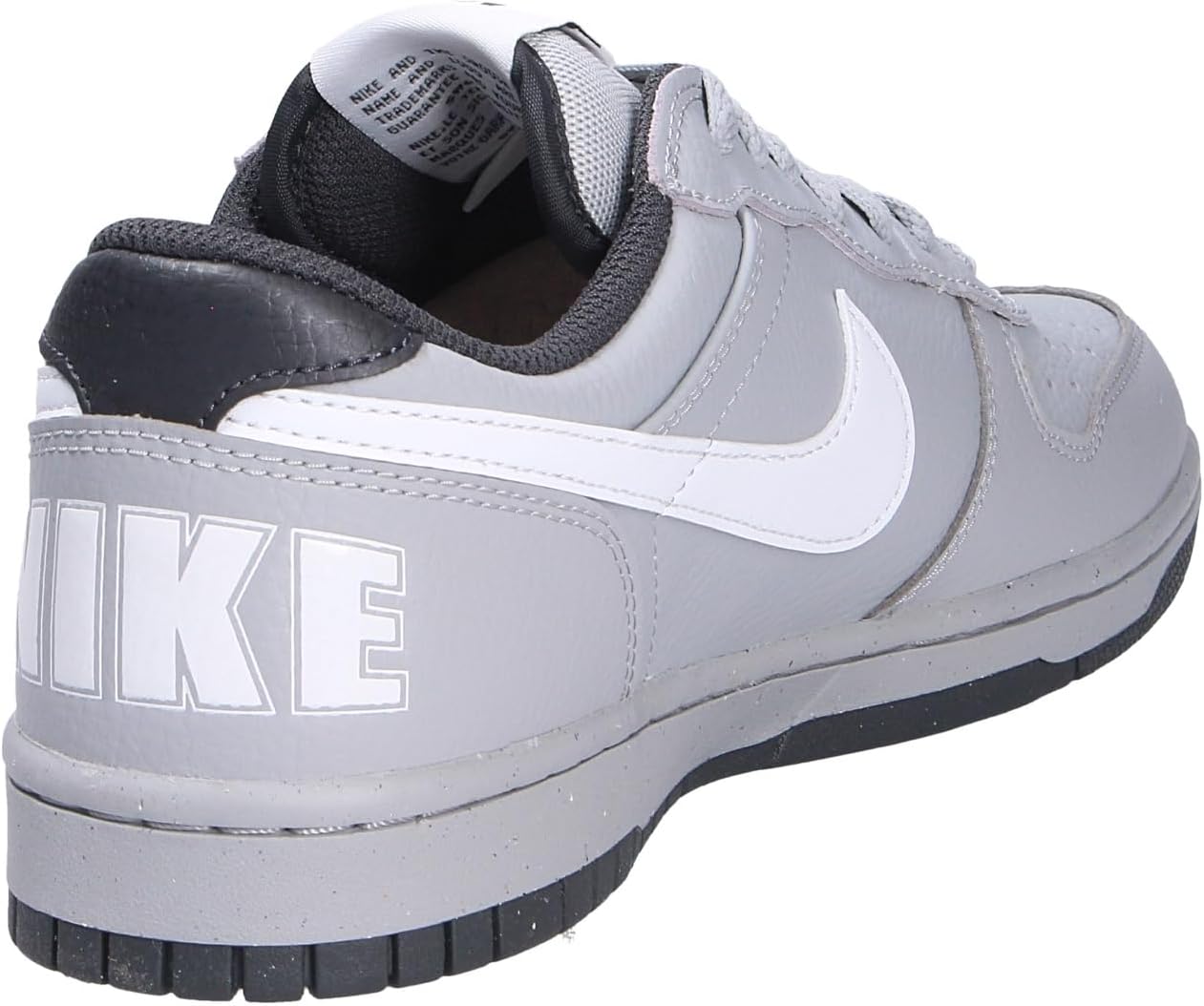 Мужские кроссовки Nike Big Low, белый/серый/светло-серый — фото 4