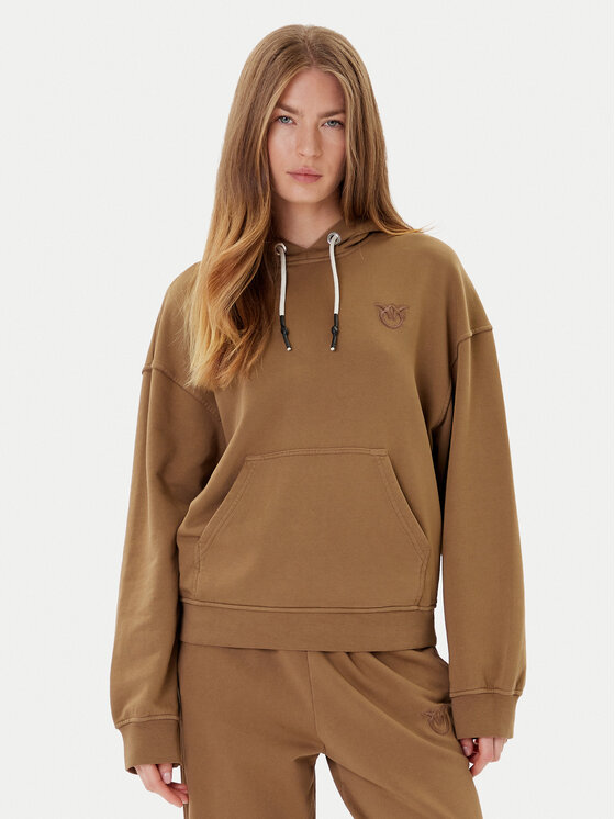 

Свитшот regular fit Melato 105507 A2RB Pinko, коричневый