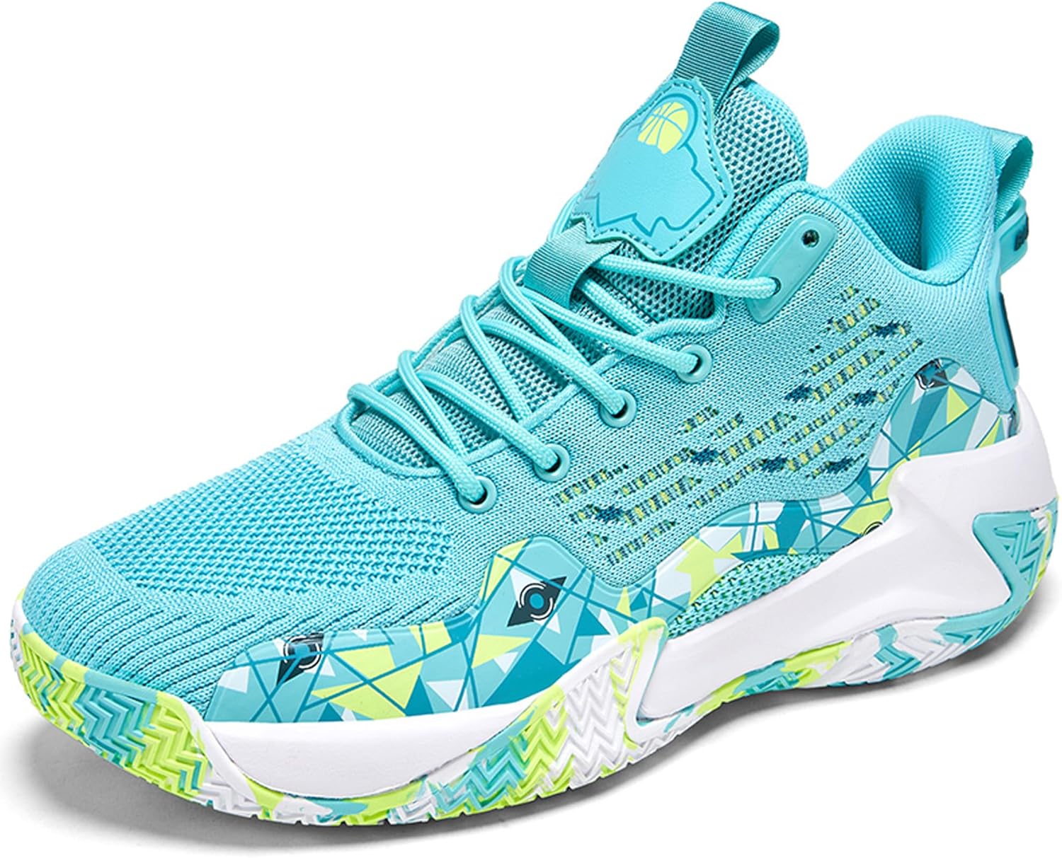 

Мужские кроссовки, спортивная обувь для баскетбола, бега, ходьбы. Баскетбольные кроссовки с сеткой, высокие баскетбольные кроссовки, баскетбольные кроссовки с подошвой из EVA, противоскользящие Vtiao, зеленый