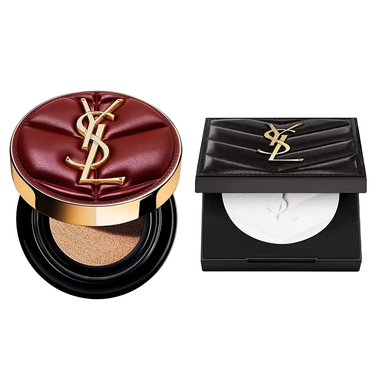 

Пудра Cloud Air Cushion Soft Matte Honey компактная косметика легко растушевывается, не оставляет следов SAINT LAURENT