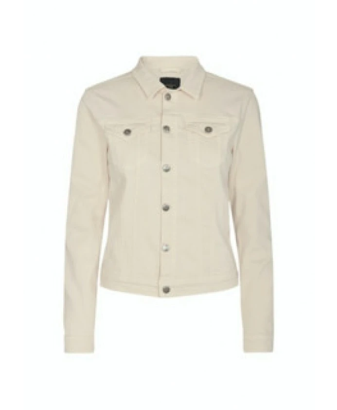 

Джинсовая куртка sc-erna 2 кремового цвета Soyaconcept, бежевый