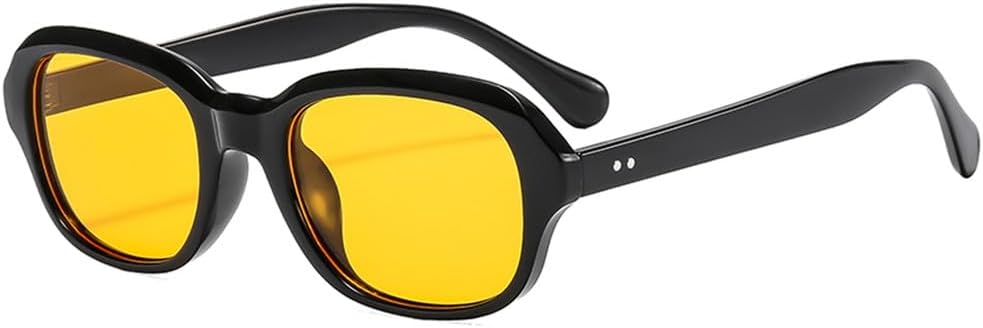 

Круглые солнцезащитные очки для женщин и мужчин с защитой от УФ-излучения UV400, предназначенные для занятий спортом на открытом воздухе, бега и езды на велосипеде UYPTK, Black Orange