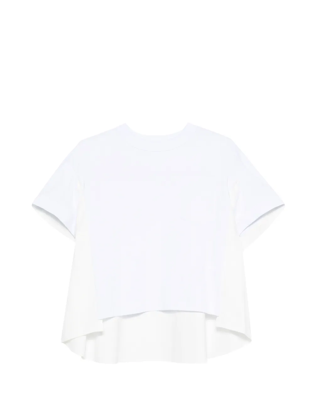 

Многослойная футболка Sacai, белый