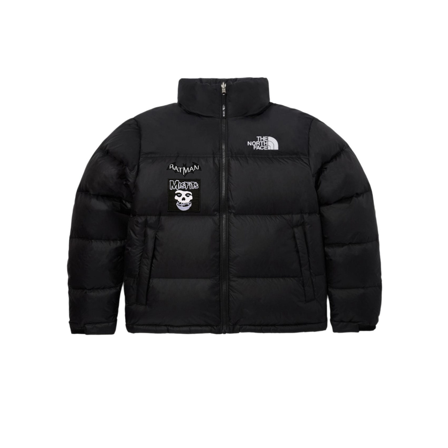 

Мужская пуховая куртка The North Face, черный-gothic skeleton