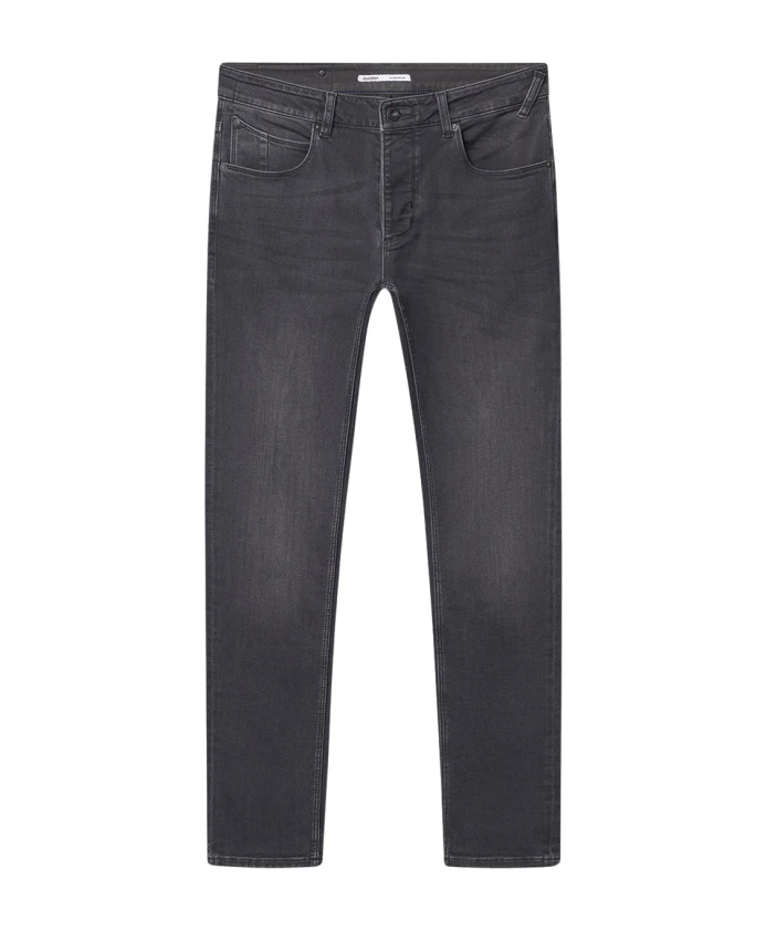 

Узкие джинсы из денима - повседневный стиль. Gabba, черный