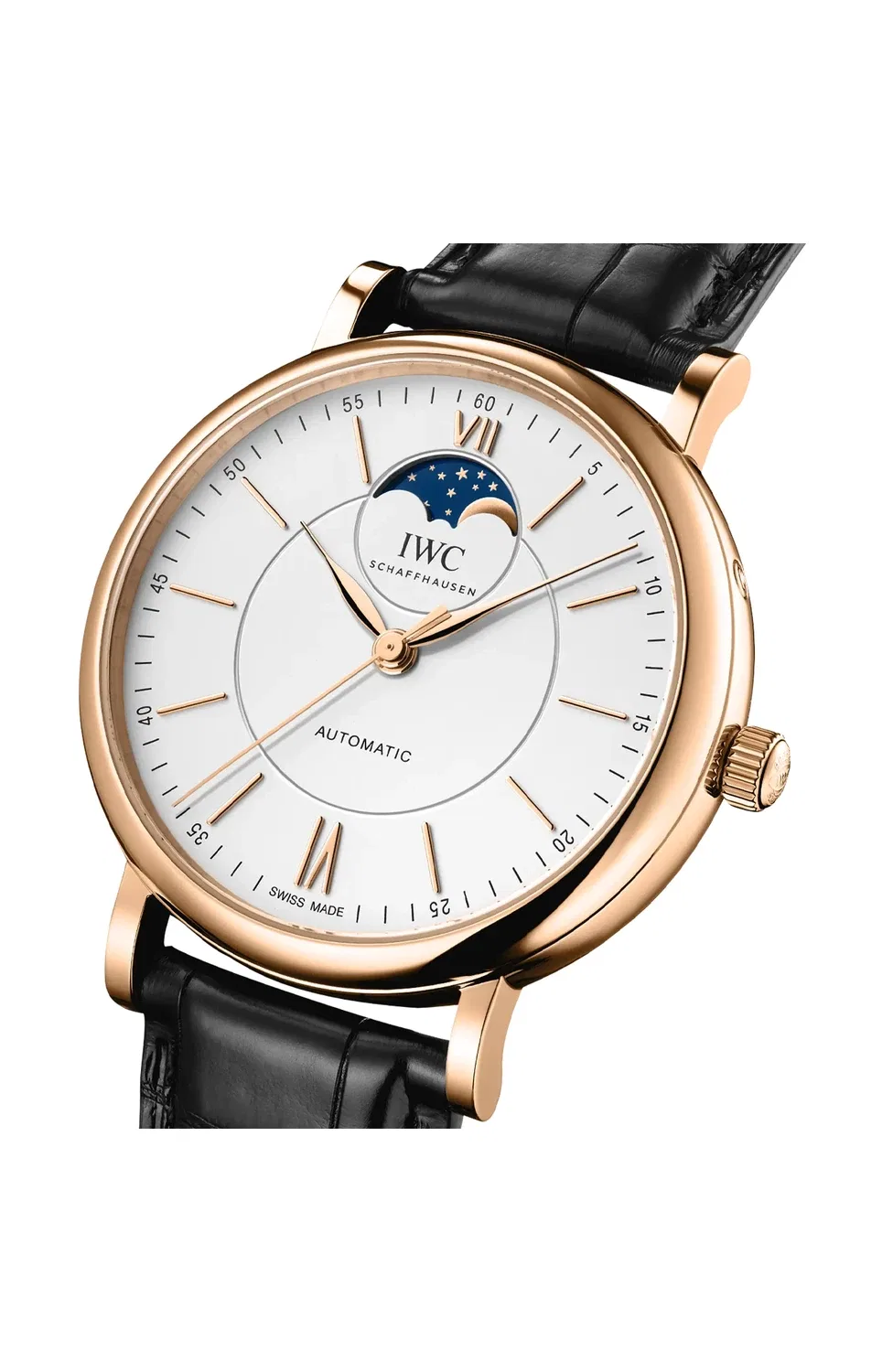 Portofino автоматические с фазой луны - IW459403 IWC SCHAFFHAUSEN, черный — фото 3