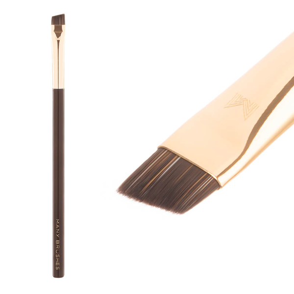

Скошенная кисть для подводки глаз и бровей, 26, 1 шт. Many Brushes Chocolate