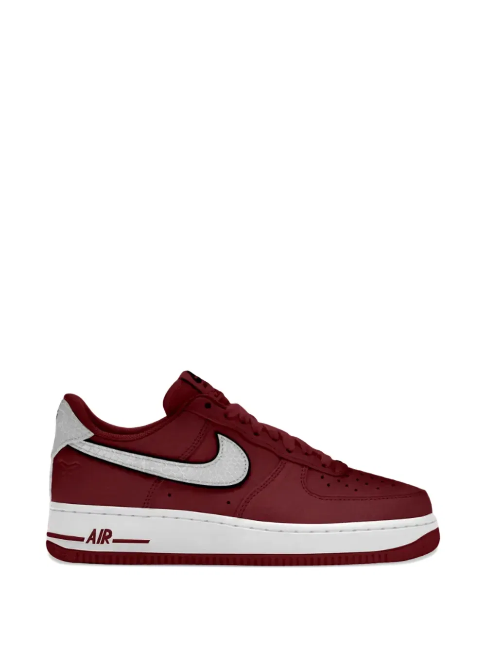 Кроссовки Air Force 1 на шнуровке Nike, красный