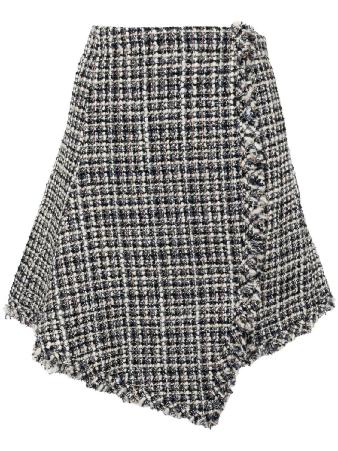 

Sacai твидовая юбка, синий