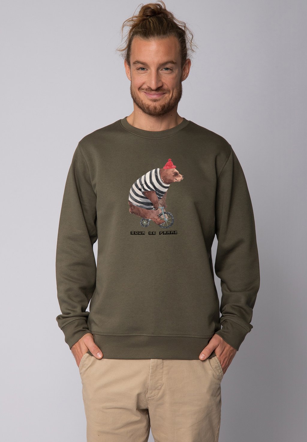 

Толстовка TOUR DE FRANZ watapparel, хаки