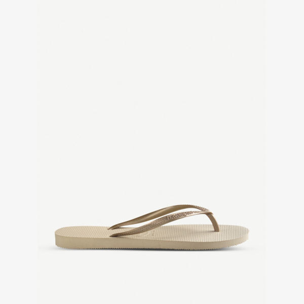 Тонкие резиновые шлепанцы Havaianas, серый