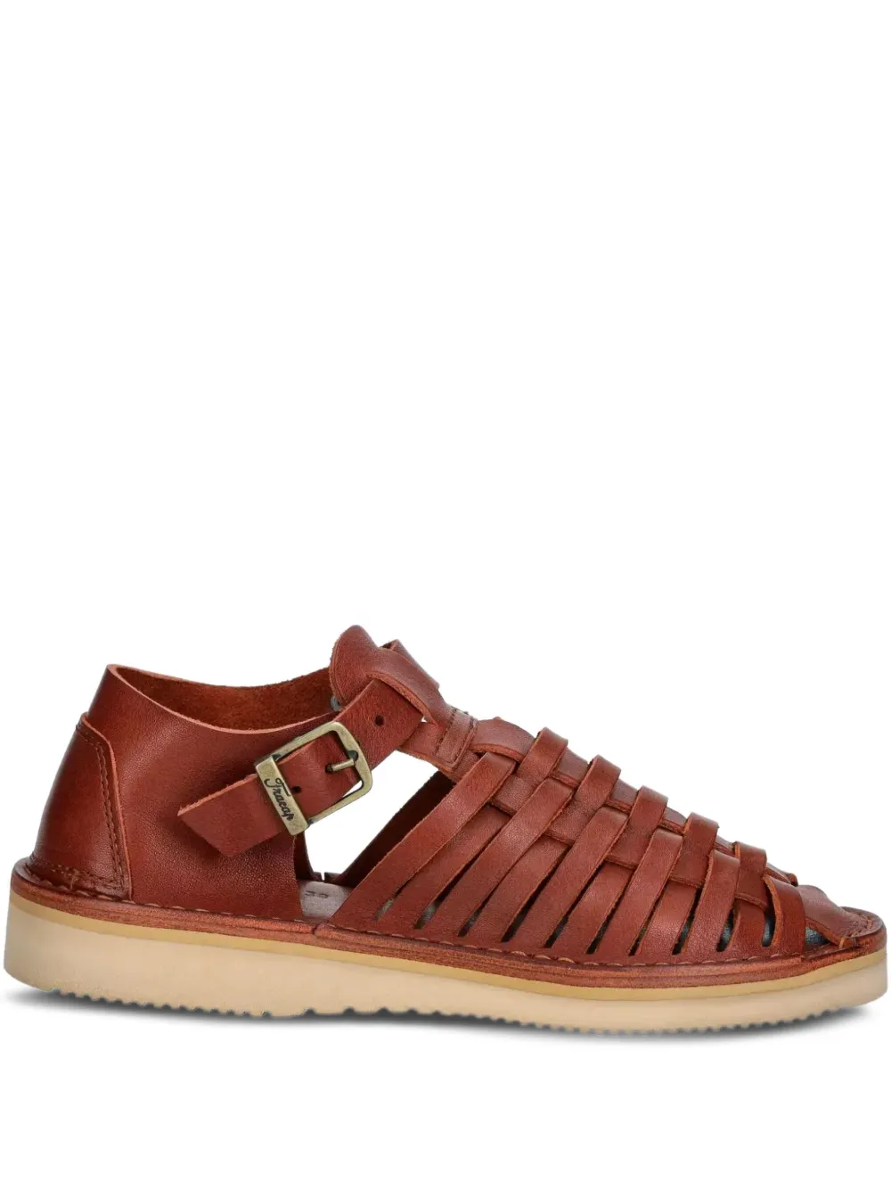 

Сандалии с плетеными ремешками Fracap, красный