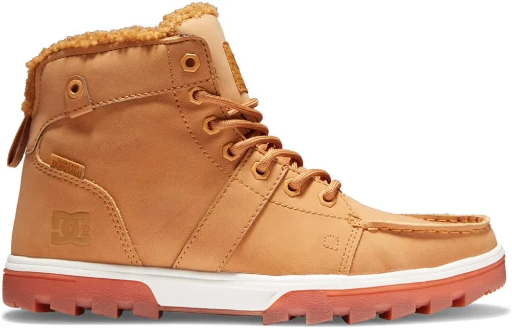 Мужские лодочные ботинки DC Shoes Woodland, Wheat Dk Chocolate — фото 2