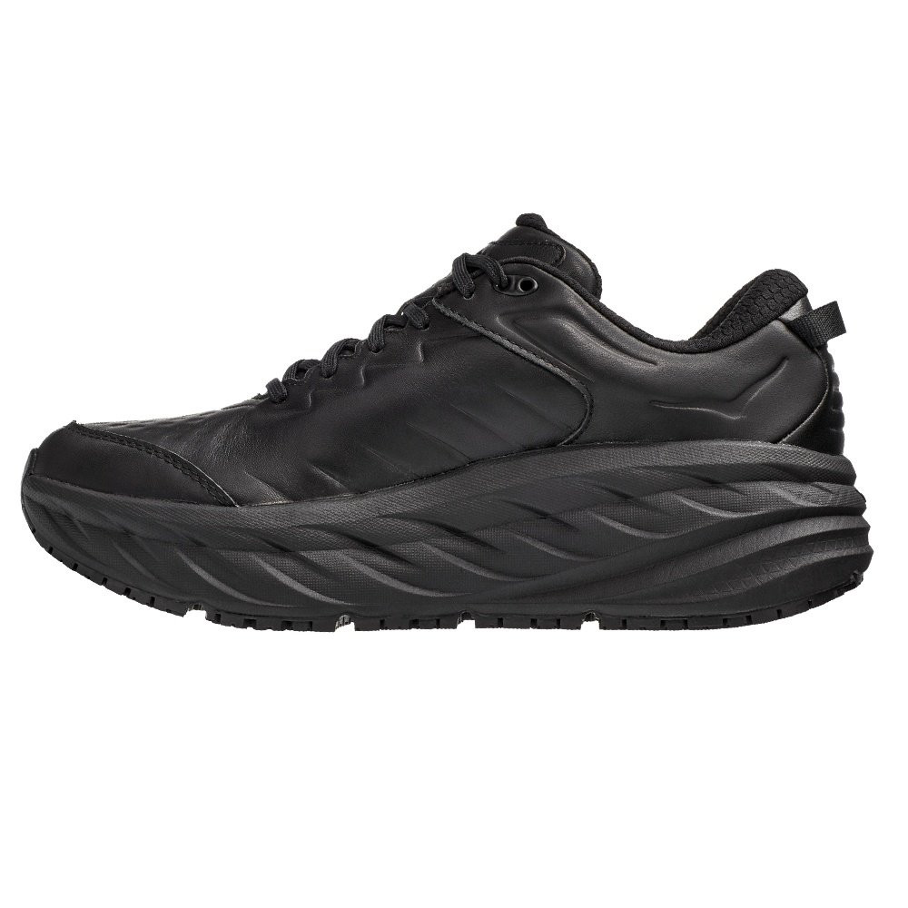 Беговые кроссовки Hoka Bondi SR (мужские), Black/Black — фото 3
