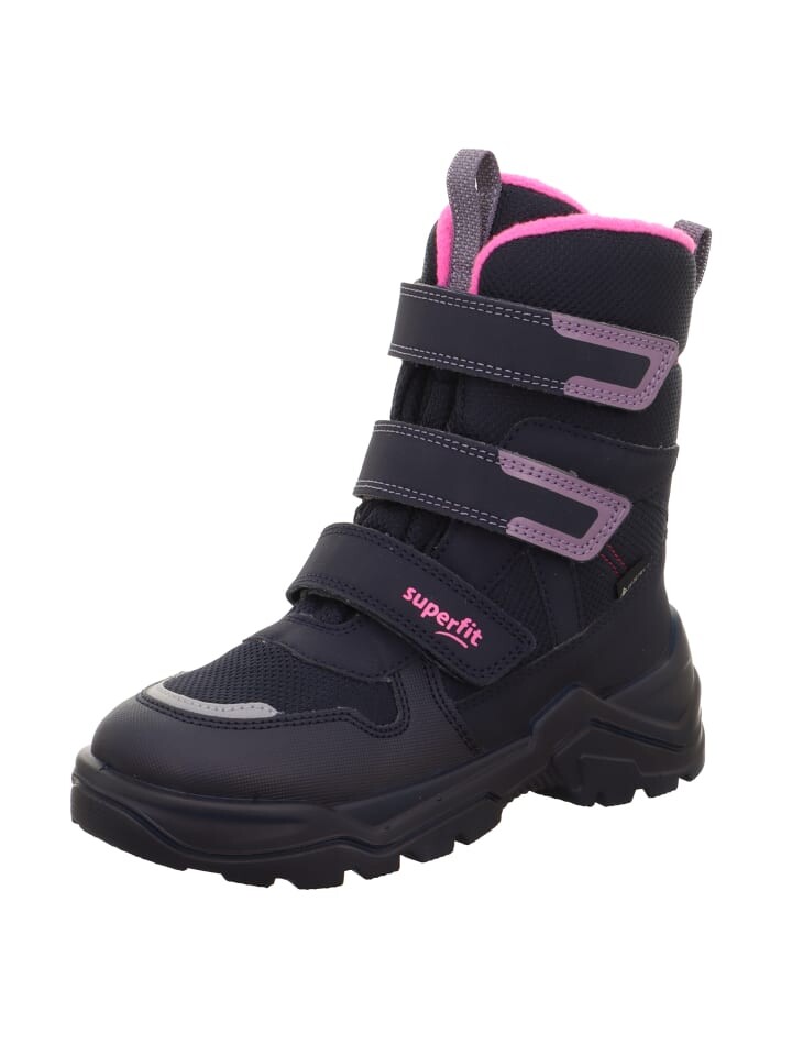 

Сапоги superfit Winter SNOW MAX, цвет blau/pink