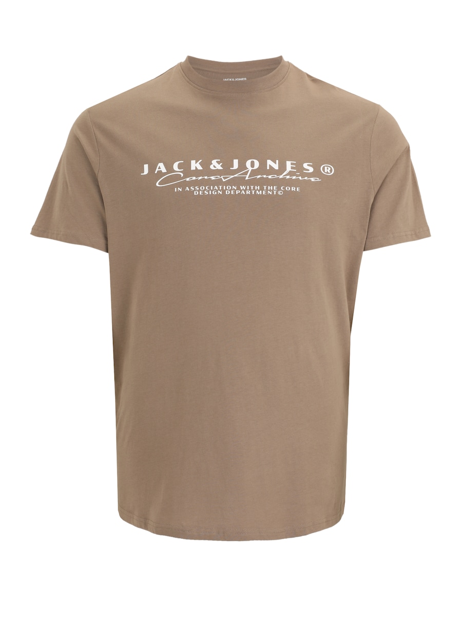 

Рубашка Jack & Jones Plus JCOPOINT, бежевый