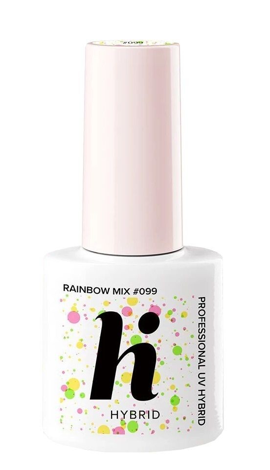 

Гибридный лак для ногтей Hi Hybrid, 099 Rainbow Mix