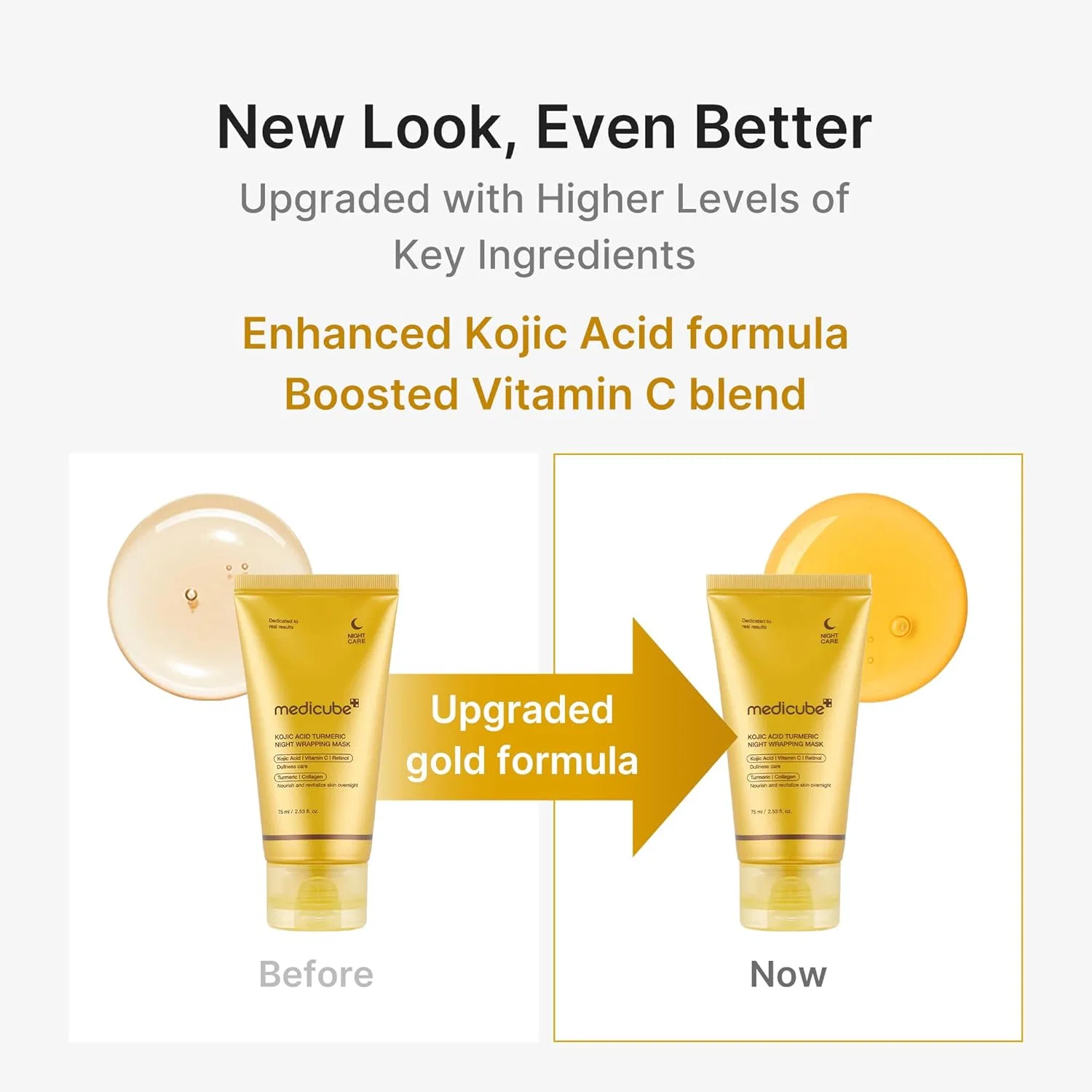 Ночная маска-пленка Medicube Turmeric Overnight Wrapping Peel-Off Mask Medicube — фото 3