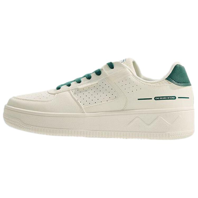 

361° Дышащие низкие кроссовки для скейтбординга, увеличивающие рост, мужские, белые, зеленые