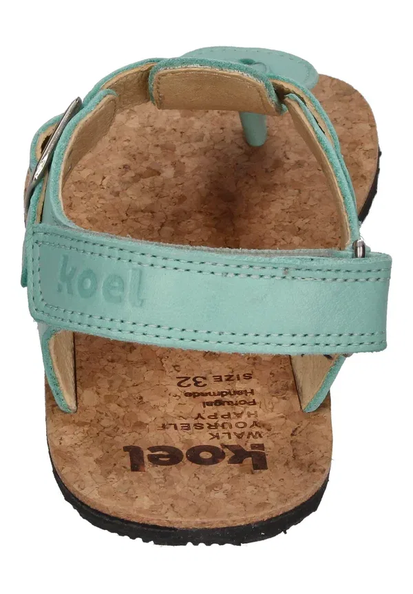 Босоножки Barefoot abriana nappa t bar sandals Koel, бирюзовый — фото 3