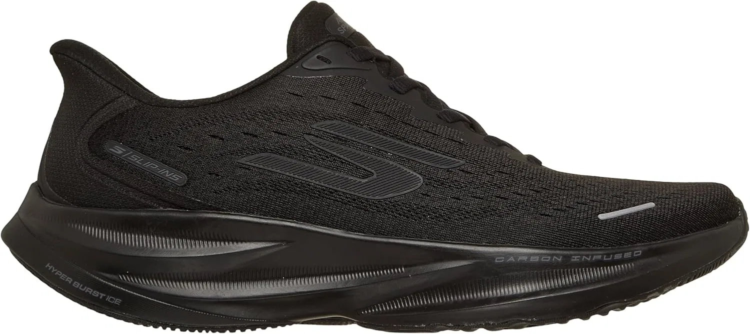 Мужские кроссовки Skechers Aero Spark Hands Free без шнурков, Black — фото 4