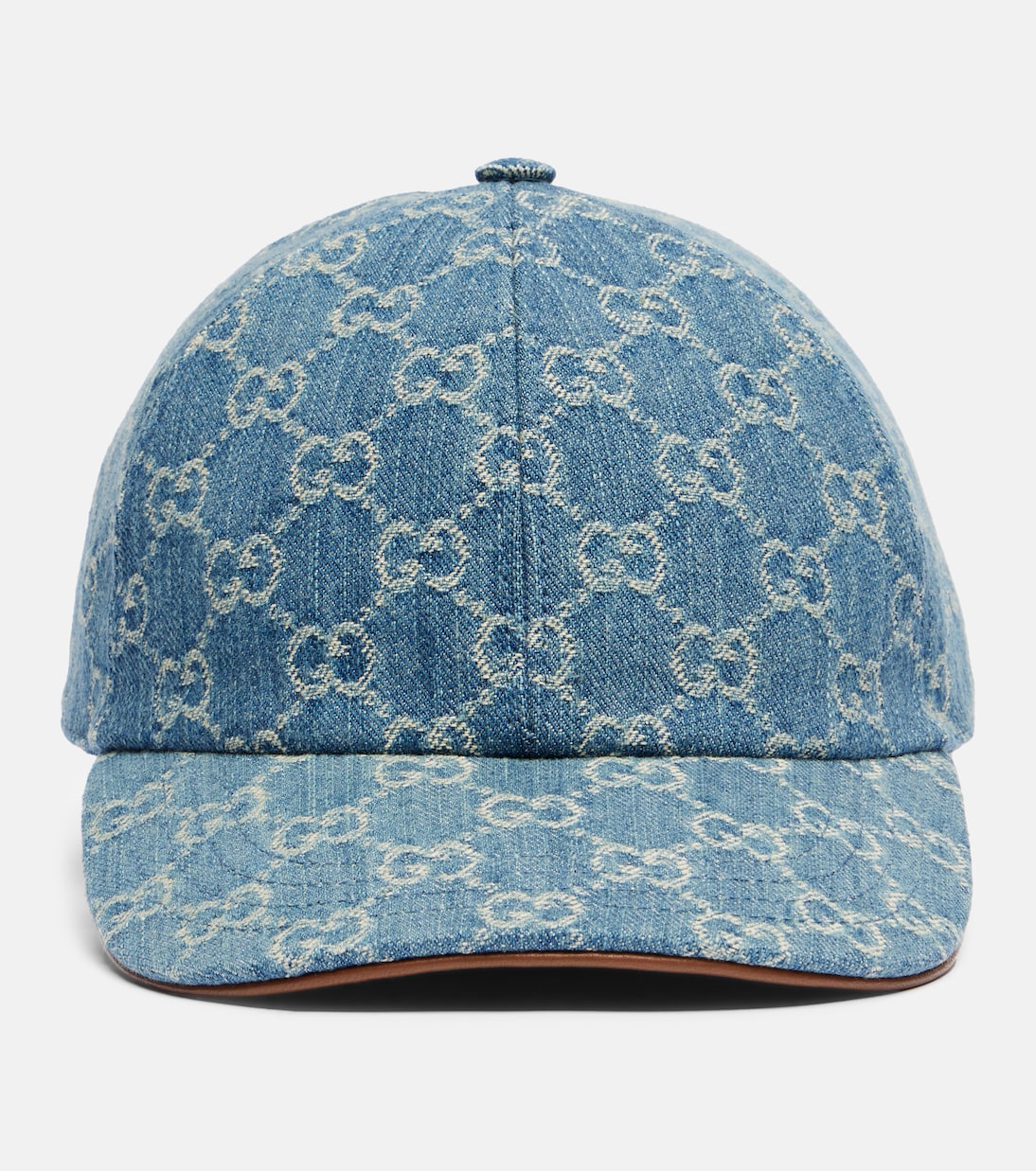 

Бейсболка GG из хлопкового полотна Gucci, Turquoise B./L.Brown