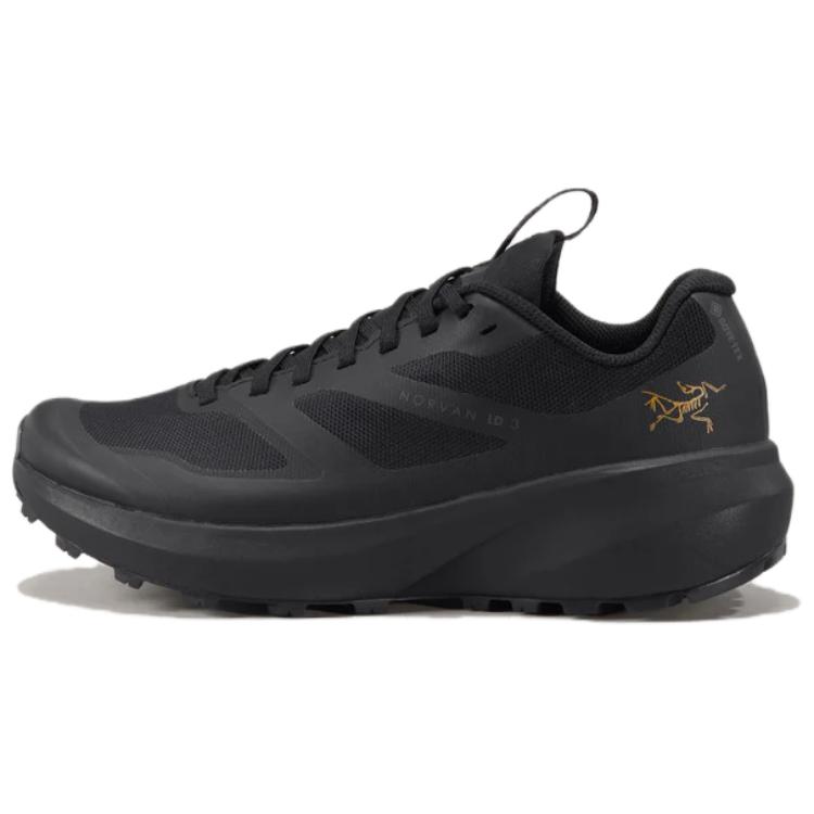 Arcteryx Кроссовки для бега Norvan LD 3 с низким верхом, противоскользящие, износостойкие, женские, черные