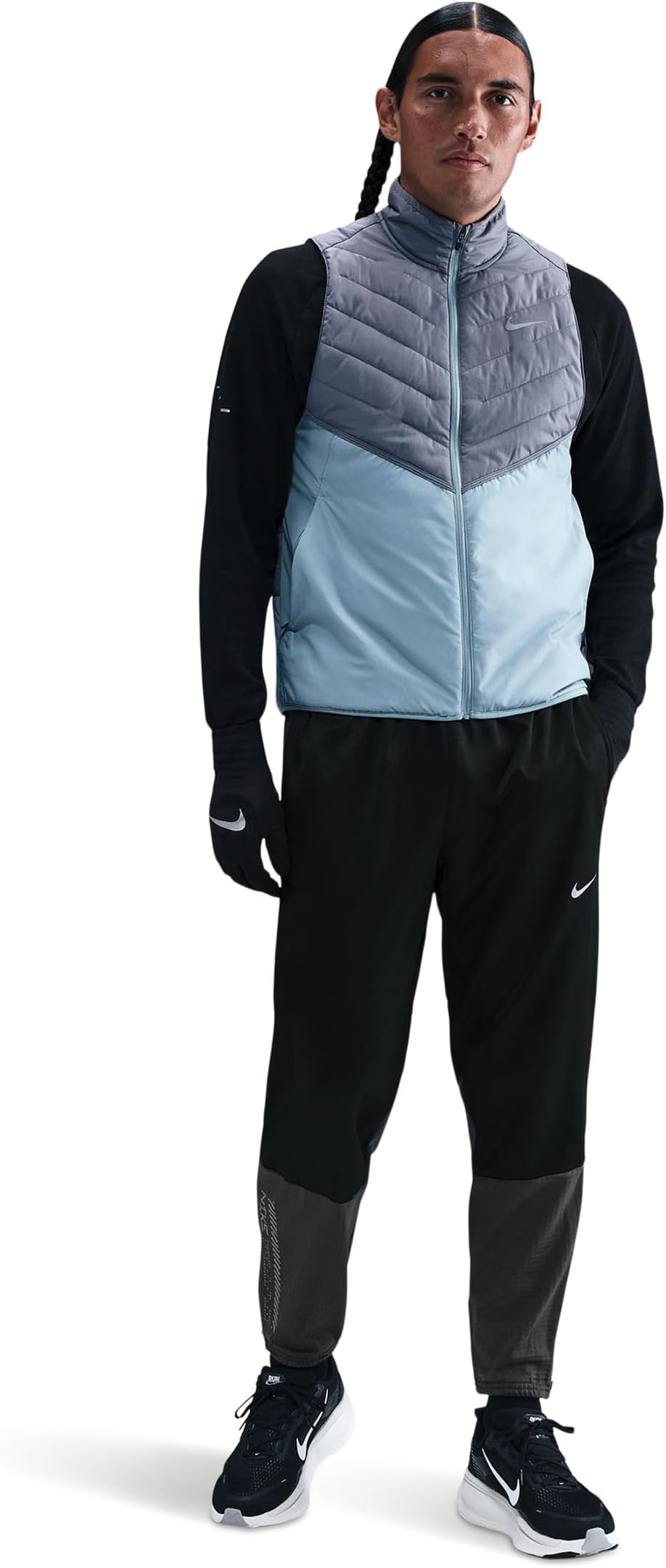 

Мужские зимние брюки Challenger Thermo-FIT Nike, Black/Anthracite/Black/Reflective Silver
