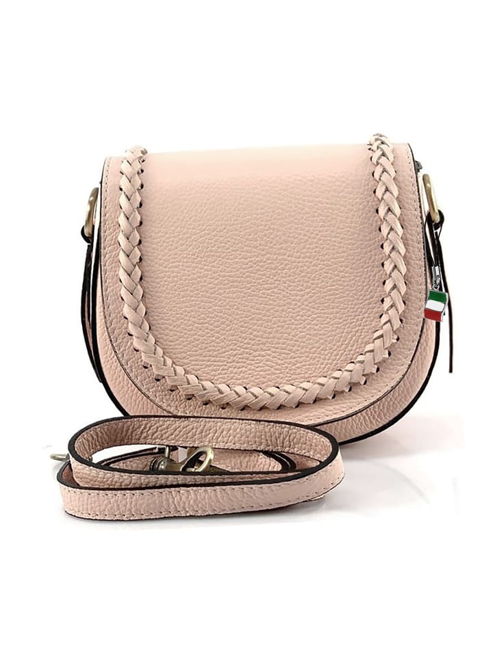 

Кожаная сумка через плечо, сумка Florence, розовая, примерно 21 см Florence