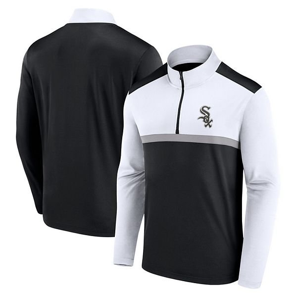 

Мужская черная толстовка Chicago White Sox Unstoppable с молнией на четверть Fanatics, Черный, Мужская черная толстовка Chicago White Sox Unstoppable с молнией на четверть Fanatics