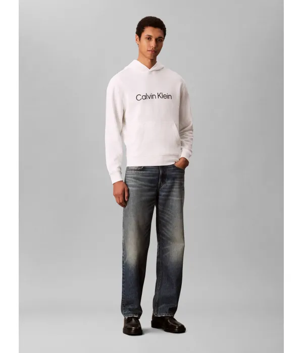 Толстовка Regular fit Calvin Klein, белый — фото 2