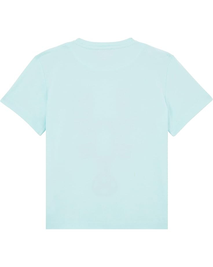 Толстовка Vilebrequin Kids Thomy Lobster Flocked T-Shirt, цвет Thalassa — фото 2