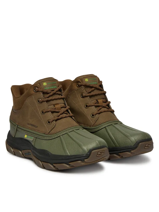 Skechers Кроссовки на шнуровке Respected - Swamper 256026/OLBR коричневый — фото 2