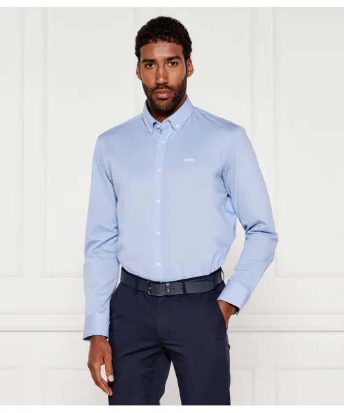 

Рубашка p-joe-bd-c1-222 Regular fit Boss, синий