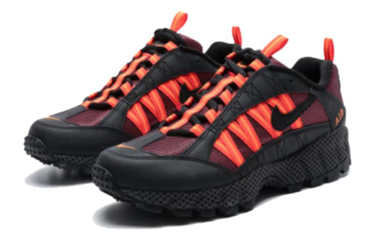 Nike Эйр Хумара 'Блэк Брайт Кримсон' — черные с оранжевым, цвет Black Orange — фото 3